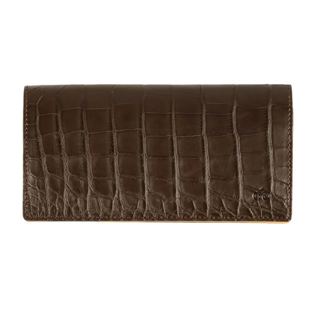 ALLIGATORE LONG WALLET FOR MEN | Carmina Shop