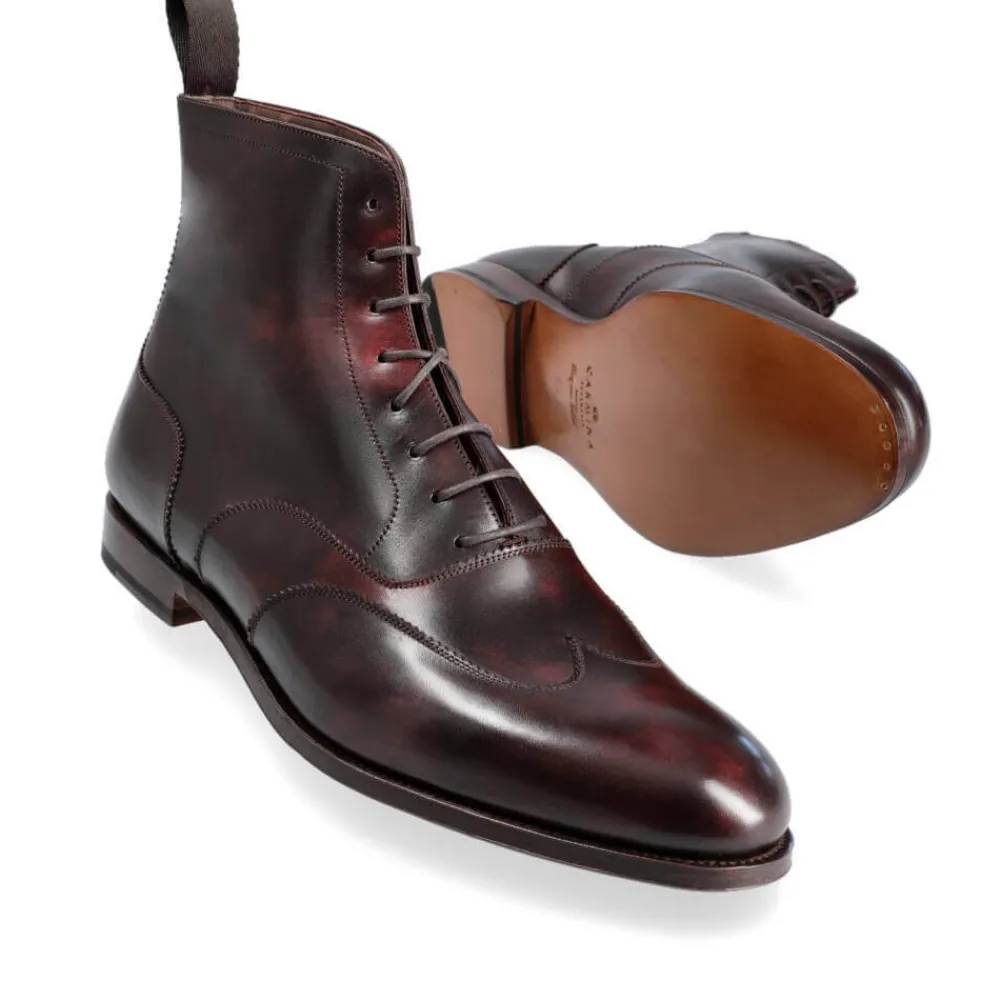 BALMORAL BOOTS WITH WINGTIP 80556 SINEU | Carmina Store