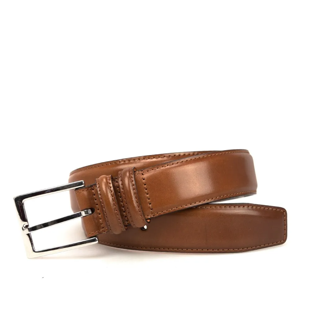 BOURBON CORDOVAN BELT | Carmina Clearance