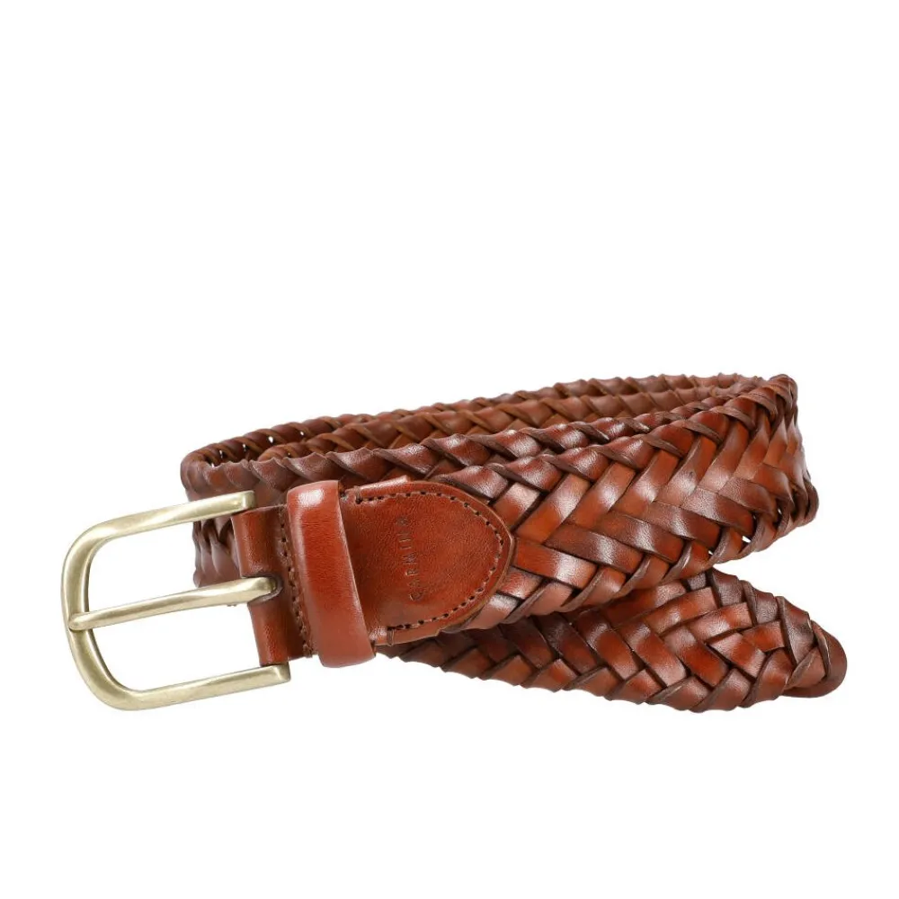 BRAIDED LEATHER BELT | Carmina Clearance