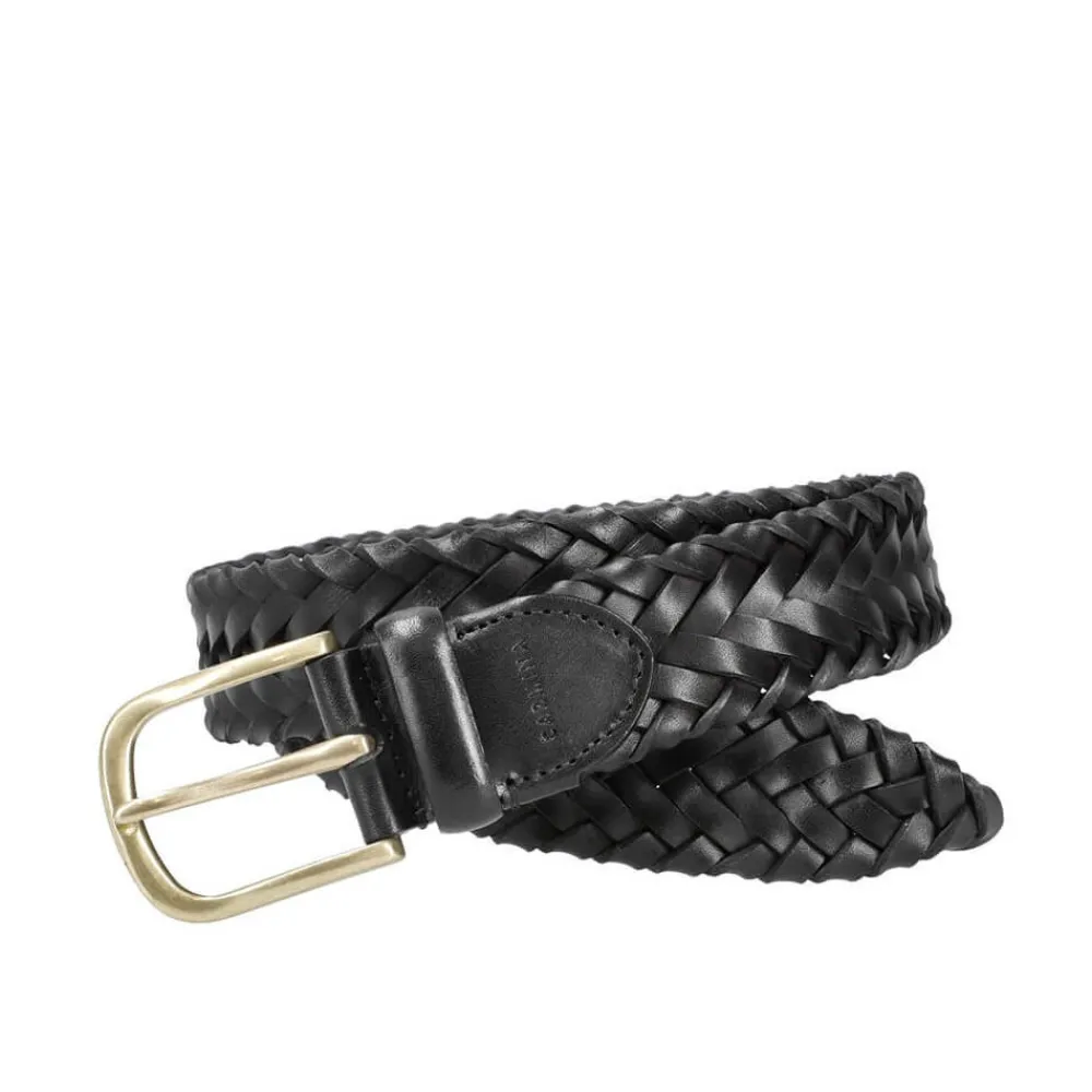 BRAIDED LEATHER BELT | Carmina Clearance