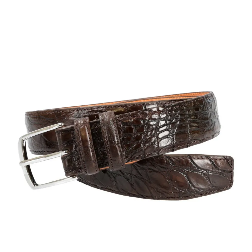 CROCODILE LEATHER BELT | Carmina Online