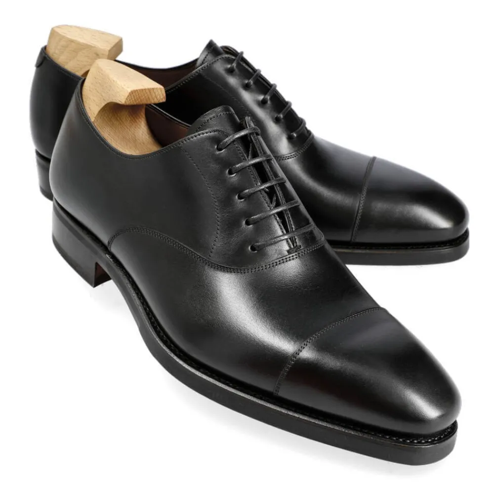 CAP TOE OXFORD SHOES 80386 RAIN | Carmina Online