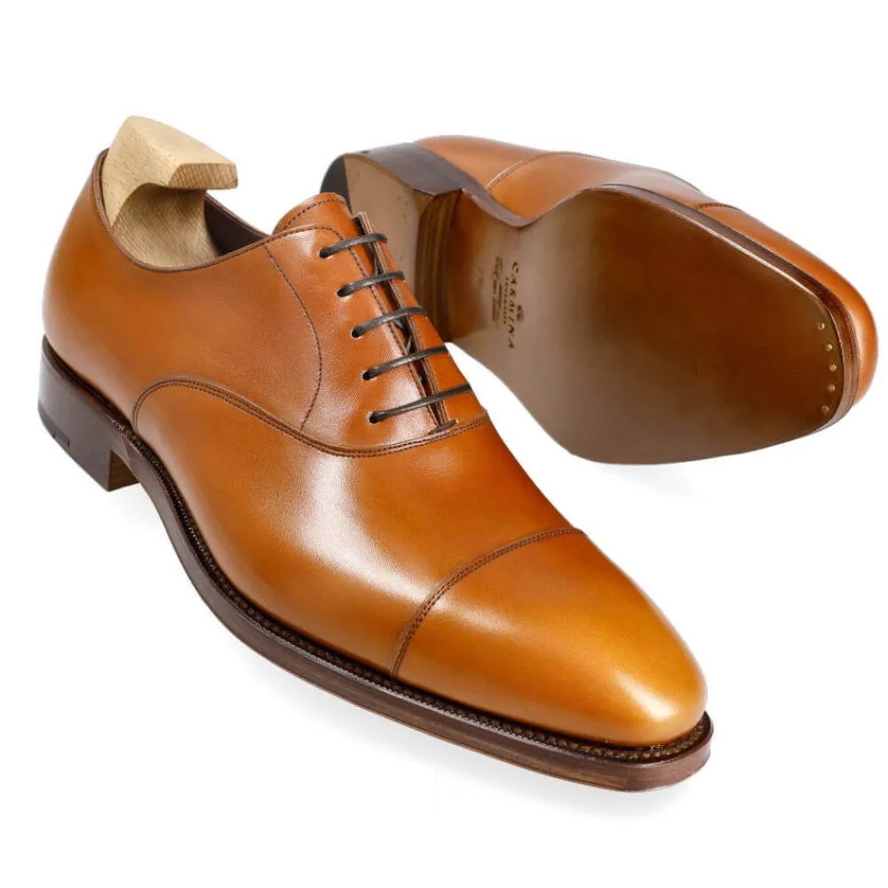 CAP TOE OXFORD SHOES 80386 RAIN | Carmina Best