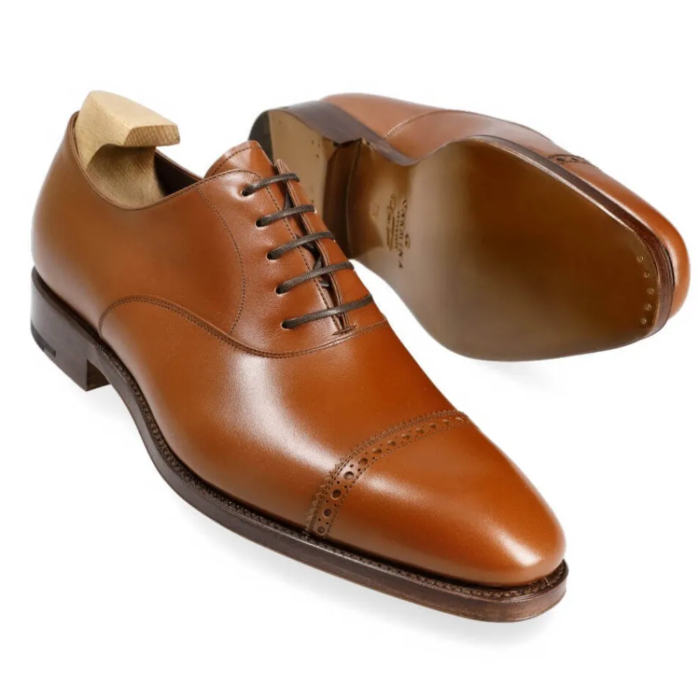 CAP TOE OXFORDS 80201 RAIN | Carmina Flash Sale