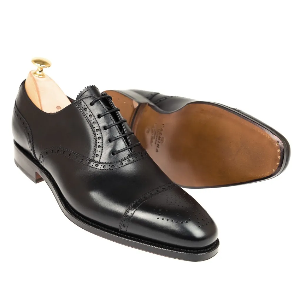 CAP TOE OXFORDS 10051 RAIN | Carmina Clearance