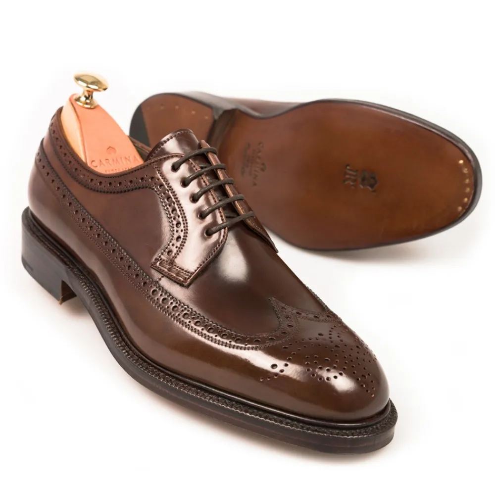 CORDOVAN BLUCHER SHOES 532 DETROIT | Carmina Shop