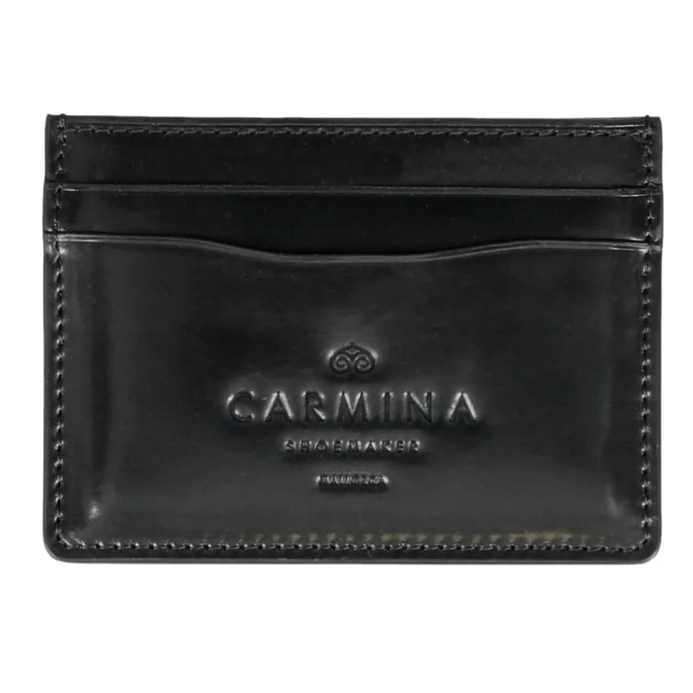 Cordovan card holder in | Carmina Best Sale