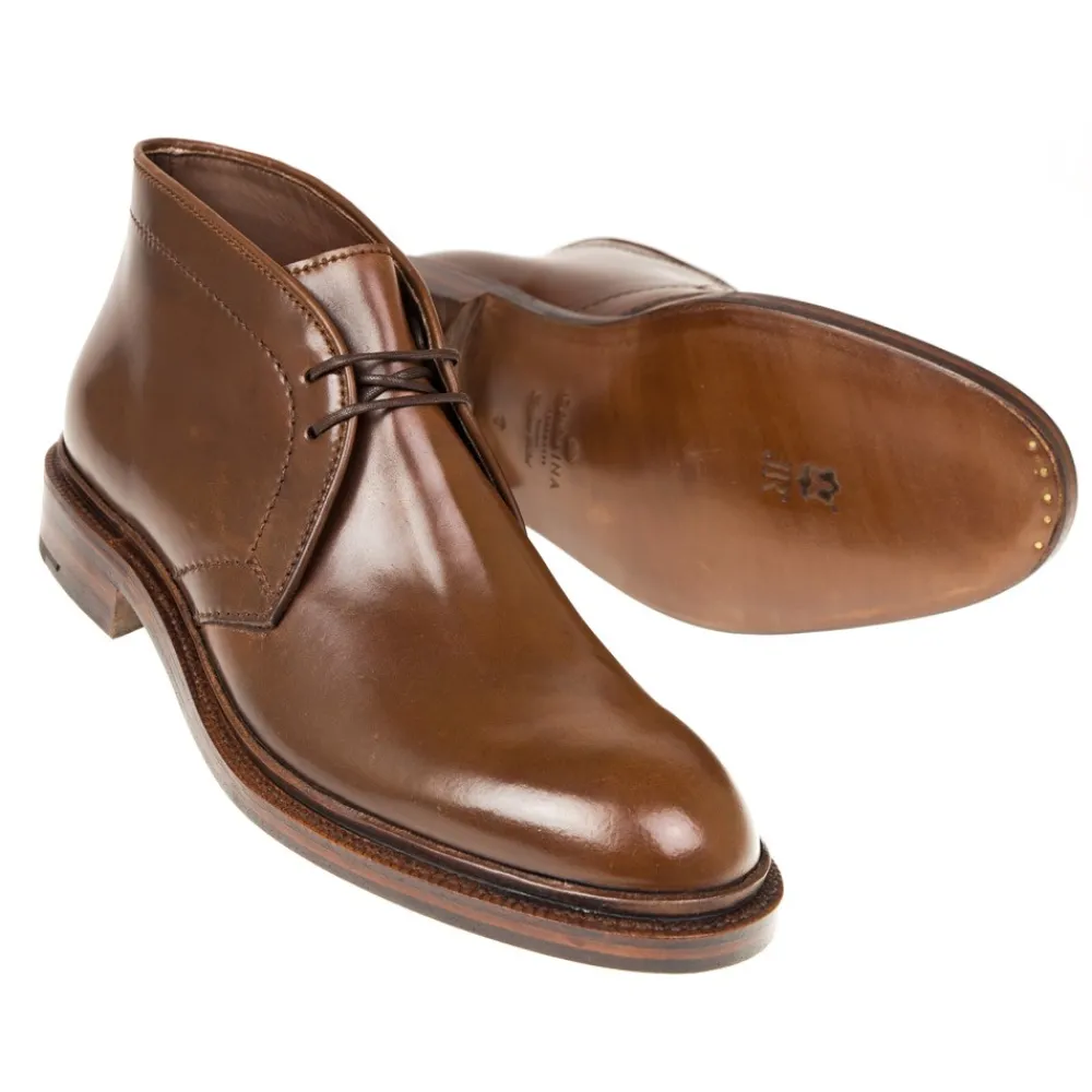 CORDOVAN CHUKKA BOOTS 80503 CALVIA | Carmina Hot