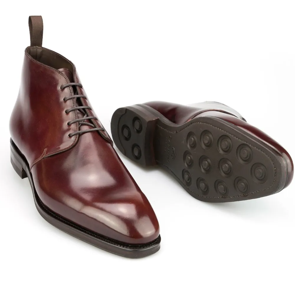 CORDOVAN CHUKKA BOOTS 905 SIMPSON | Carmina Flash Sale