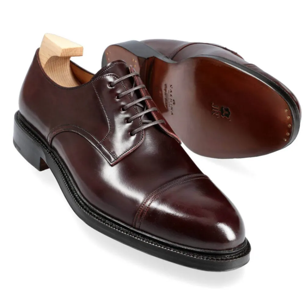 CORDOVAN DERBY SHOES 80444 FOREST | Carmina Shop