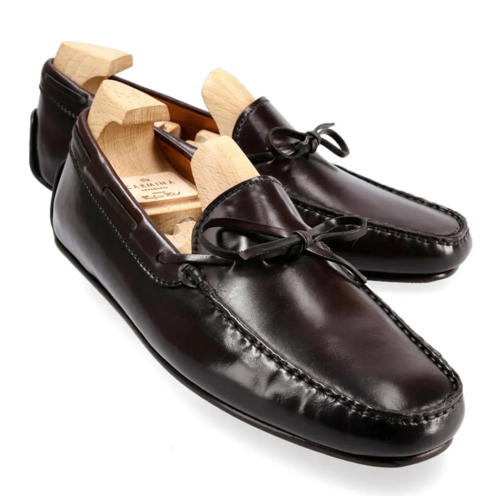 CORDOVAN DRIVING LOAFERS 80802 MARIVENT | Carmina Best