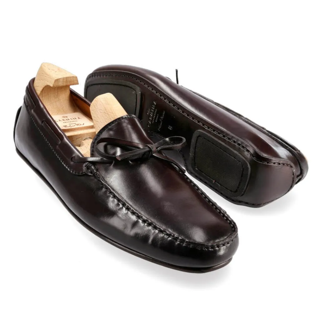 CORDOVAN DRIVING LOAFERS 80802 MARIVENT | Carmina Best