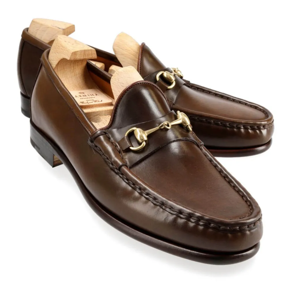 CORDOVAN HORSEBIT LOAFERS 80746 XIM | Carmina Cheap