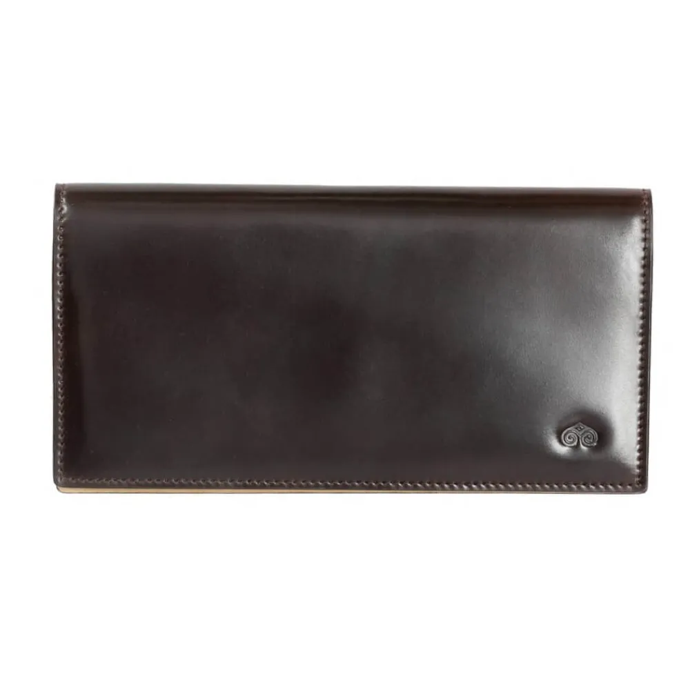 CORDOVAN LONG WALLET FOR MEN | Carmina Discount