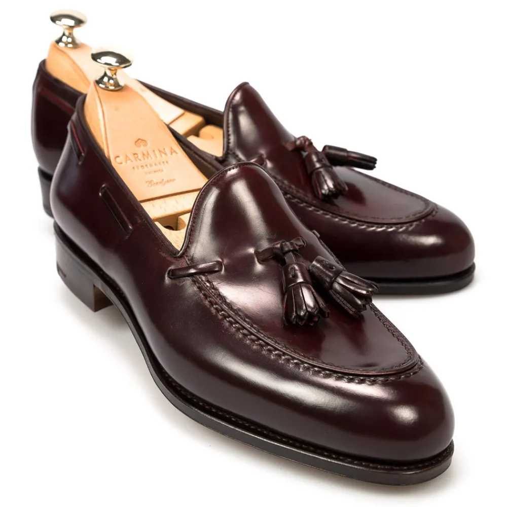 CORDOVAN TASSEL LOAFERS 734 FOREST | Carmina Cheap