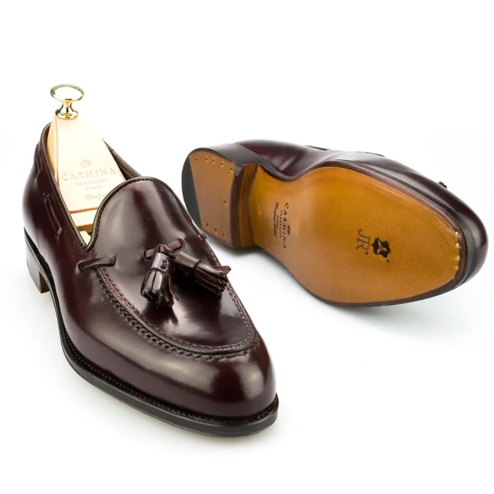 CORDOVAN TASSEL LOAFERS 734 FOREST | Carmina Cheap