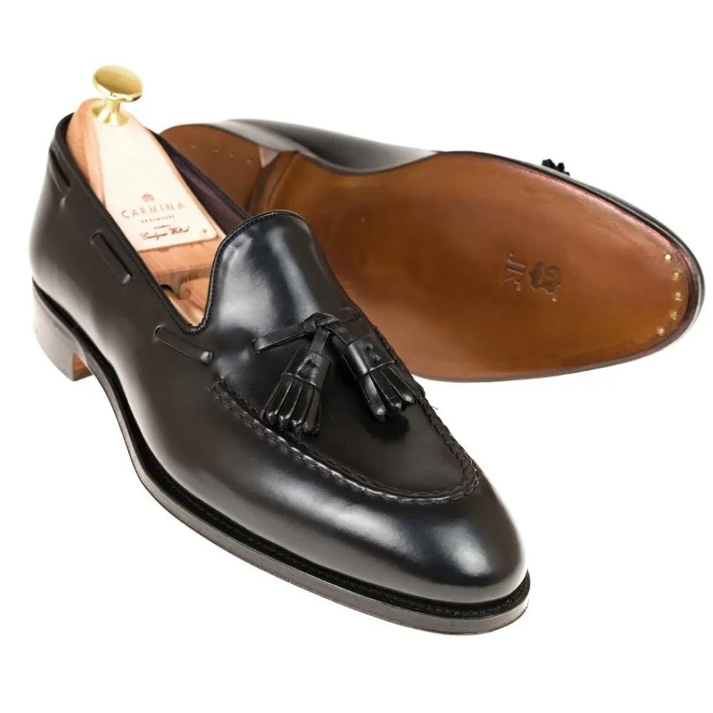 CORDOVAN TASSEL LOAFERS 80481 UETAM | Carmina Store