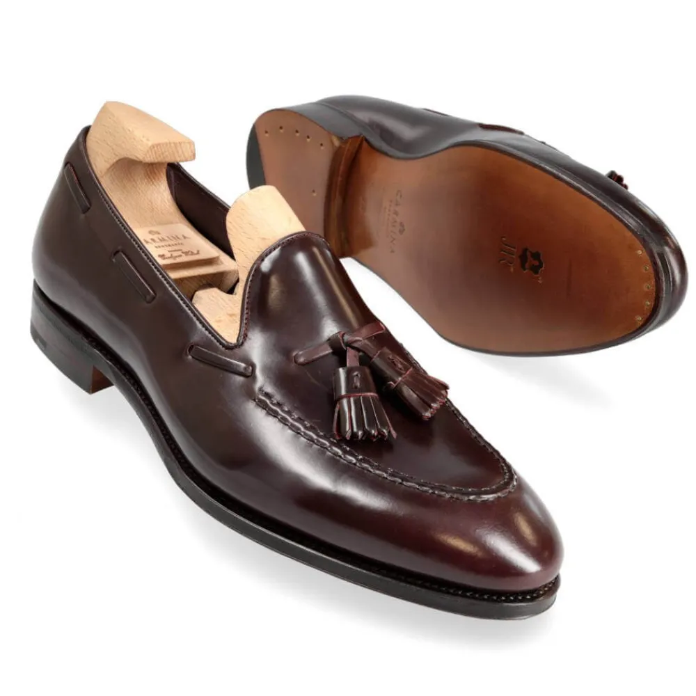 CORDOVAN TASSEL LOAFERS 80481 UETAM | Carmina Cheap