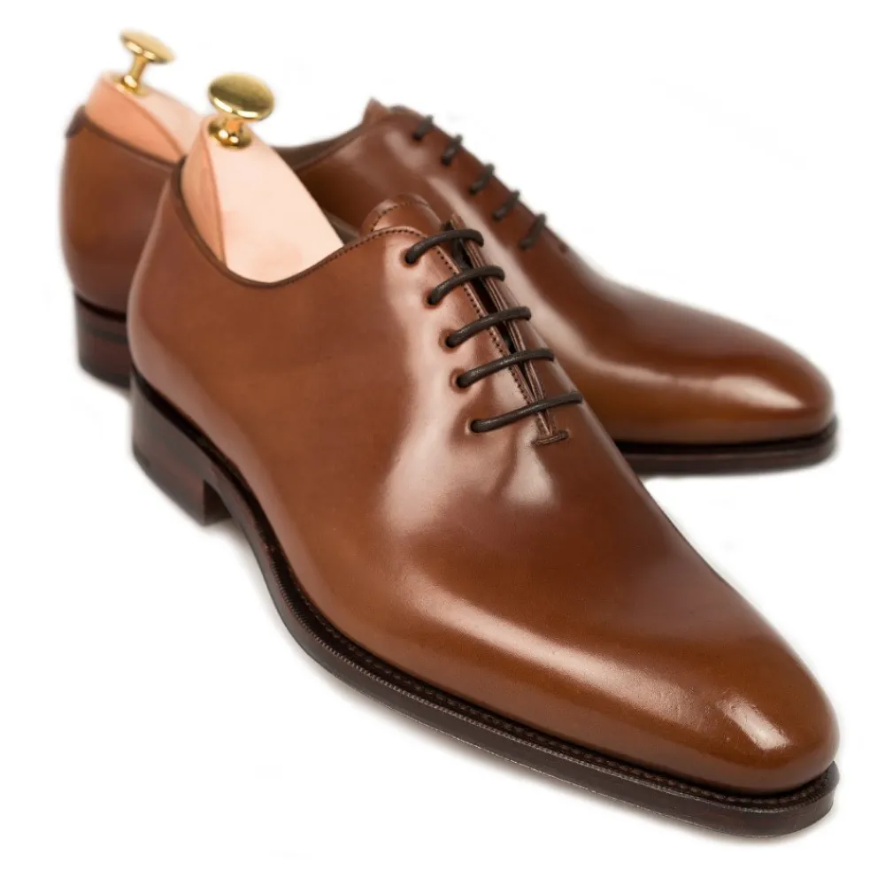 CORDOVAN WHOLECUT OXFORD 910 RAIN | Carmina New