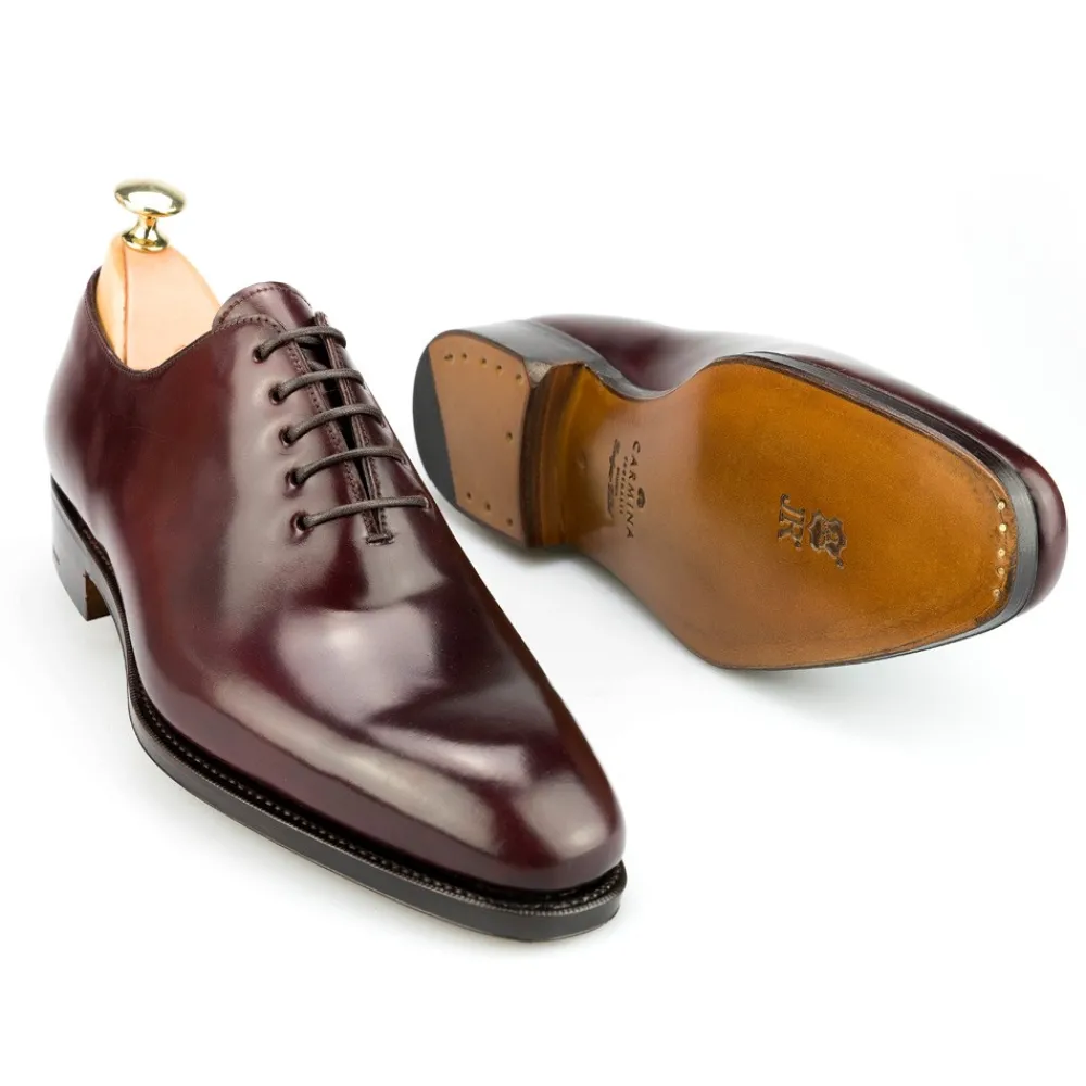 CORDOVAN WHOLECUT OXFORD 910 RAIN | Carmina Clearance