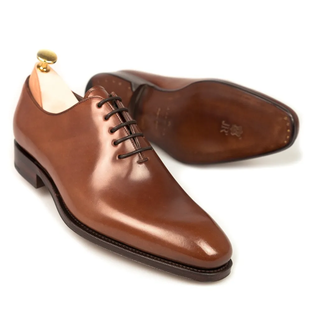 CORDOVAN WHOLECUT OXFORD 910 RAIN | Carmina New