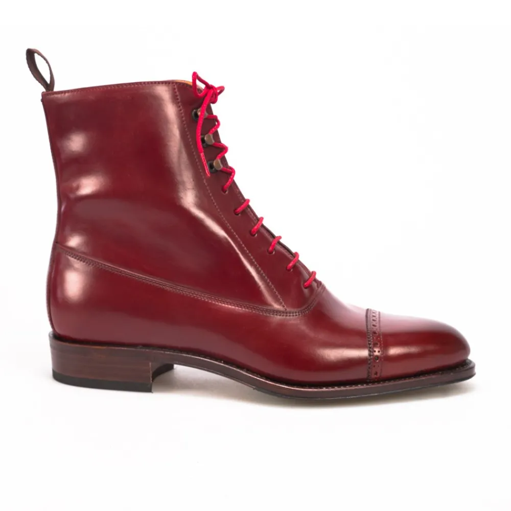 CORDOVAN WOMEN BOOTS 1573 MADISON | Carmina Flash Sale