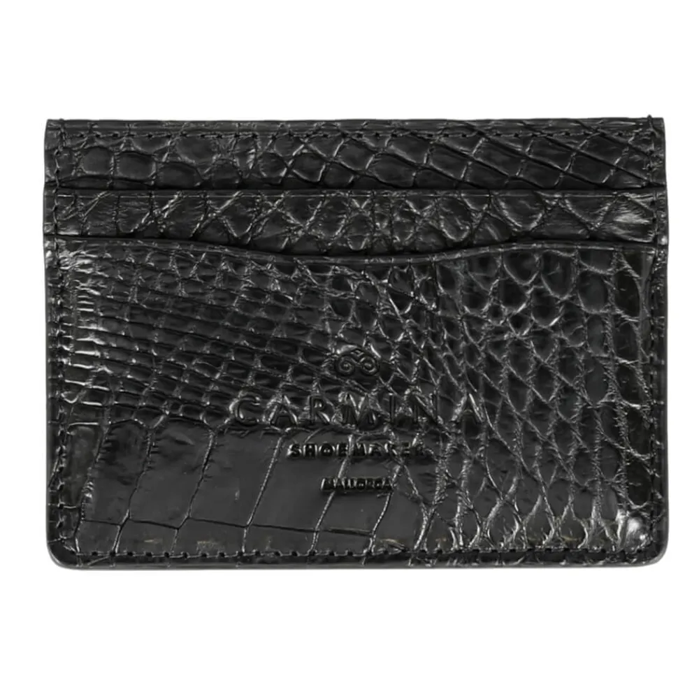 CROCODILE CARD HOLDER IN | Carmina Best