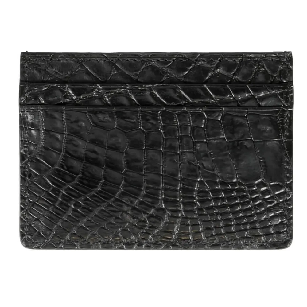 CROCODILE CARD HOLDER IN | Carmina Best