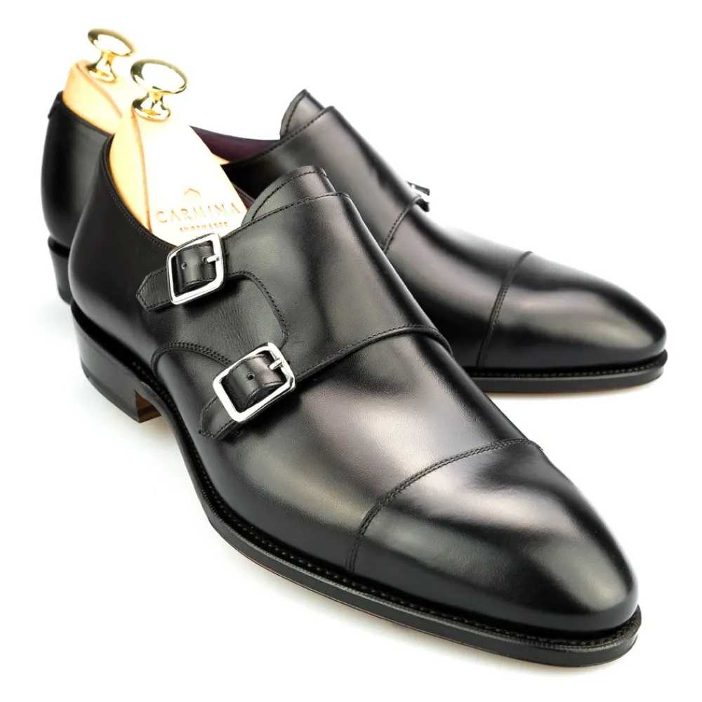 DOUBLE MONK STRAP 80250 INCA | Carmina Best