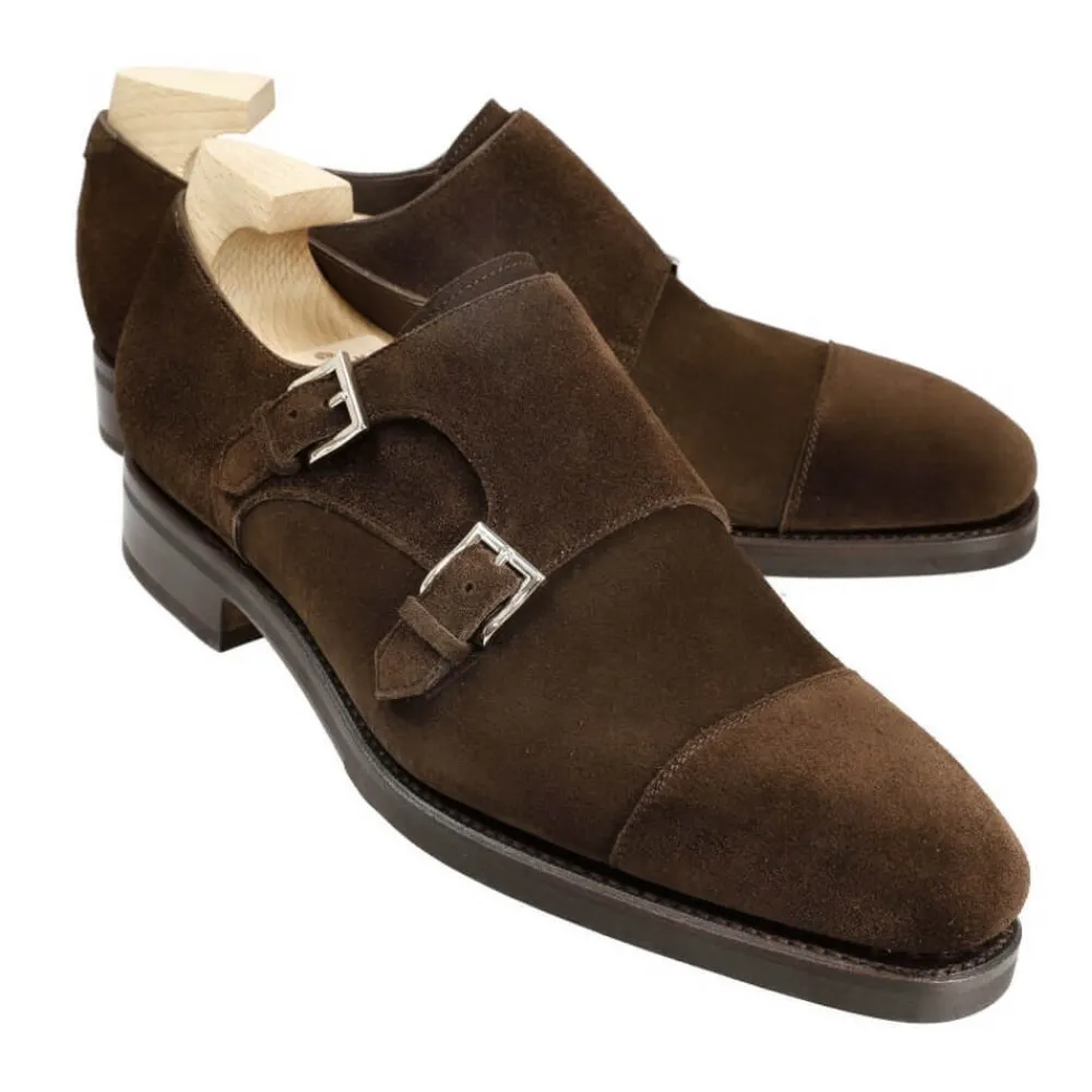 DOUBLE MONK STRAP SHOES 80544 RAIN | Carmina Store