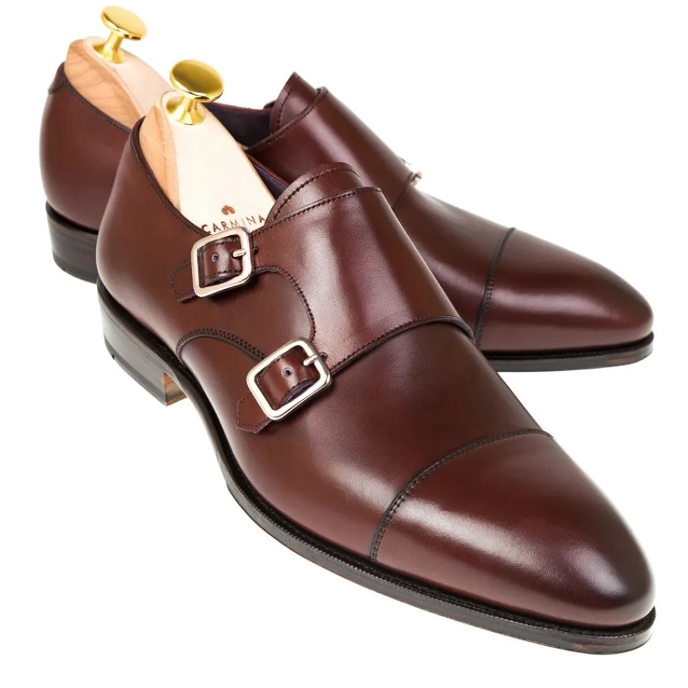 DOUBLE MONK STRAPS 80250 INCA | Carmina Shop