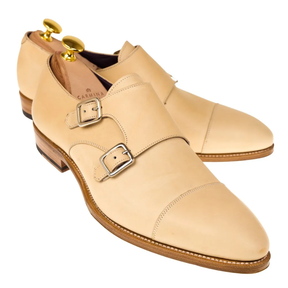 DOUBLE MONK STRAPS 80250 INCA | Carmina Fashion