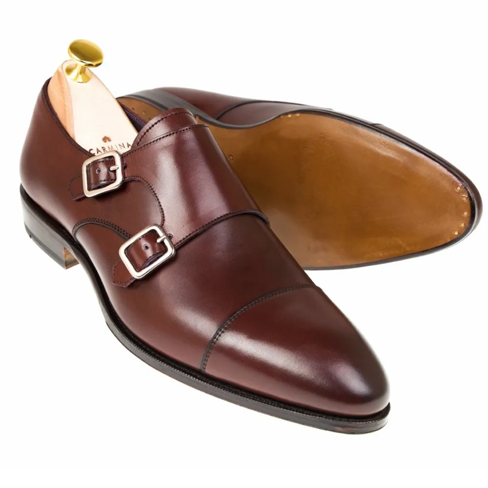 DOUBLE MONK STRAPS 80250 INCA | Carmina Shop