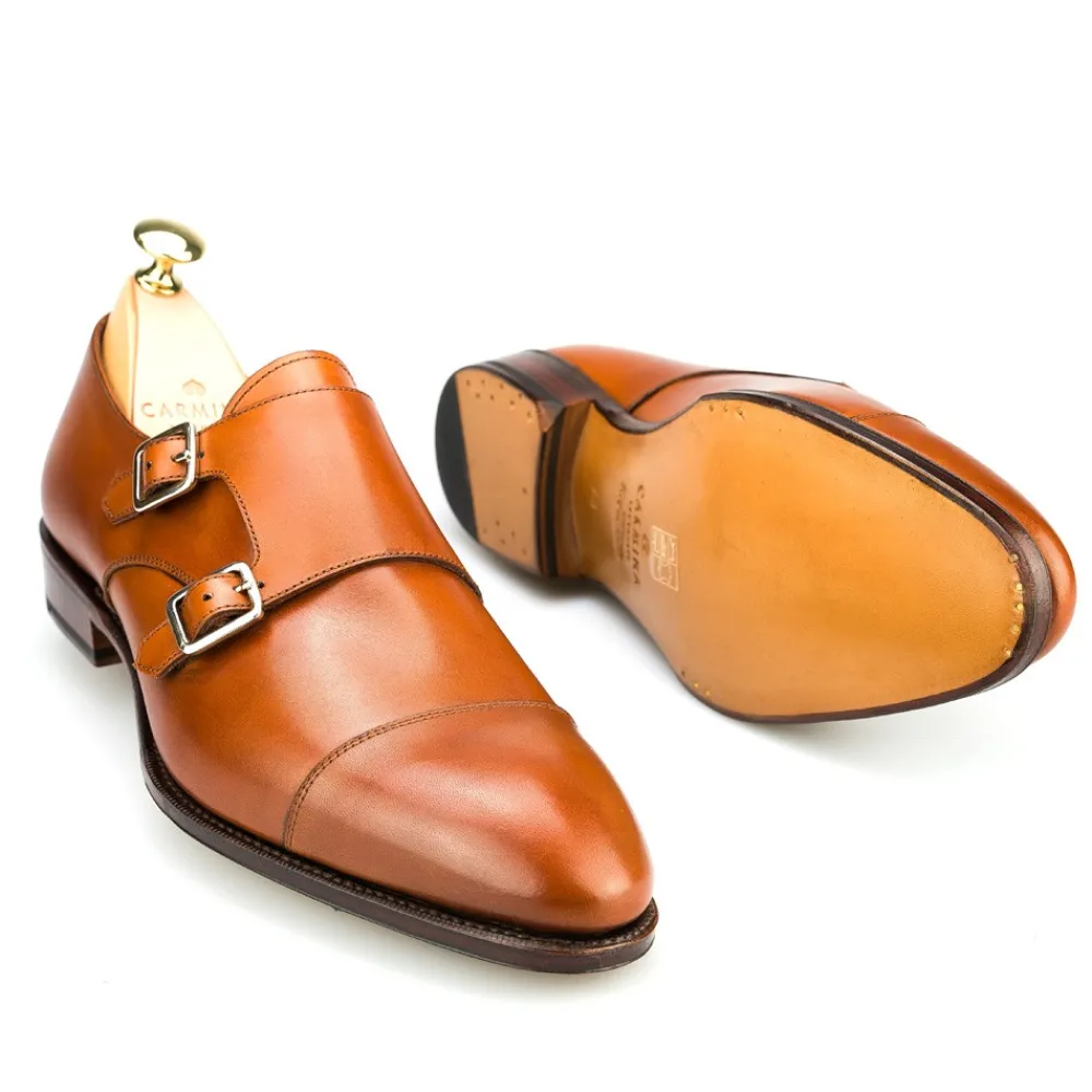 DOUBLE MONK STRAPS 80250 INCA | Carmina Best