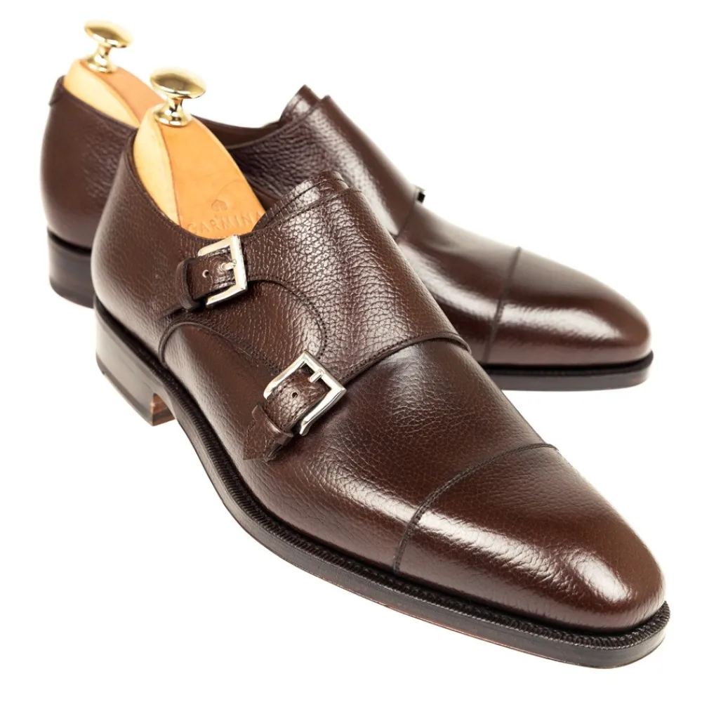 DOUBLE MONK STRAPS 80544 RAIN | Carmina Store