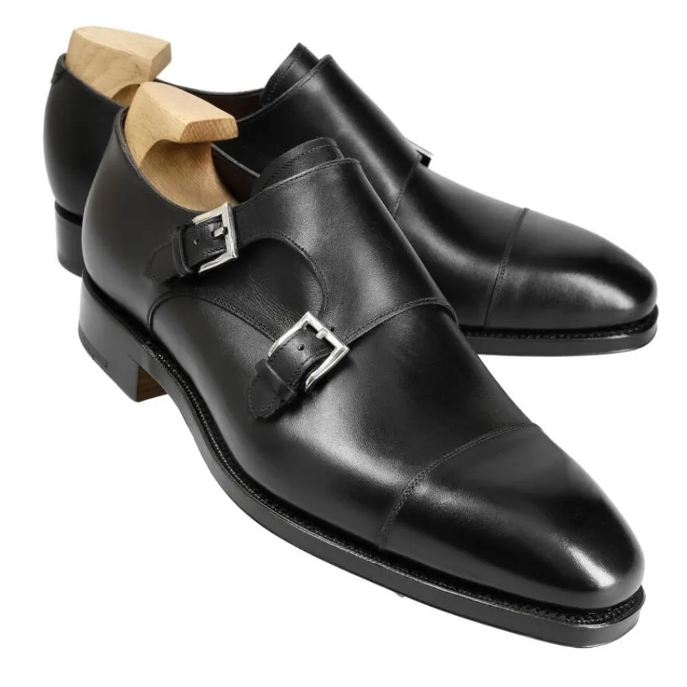 DOUBLE MONK STRAPS 80544 RAIN | Carmina Discount