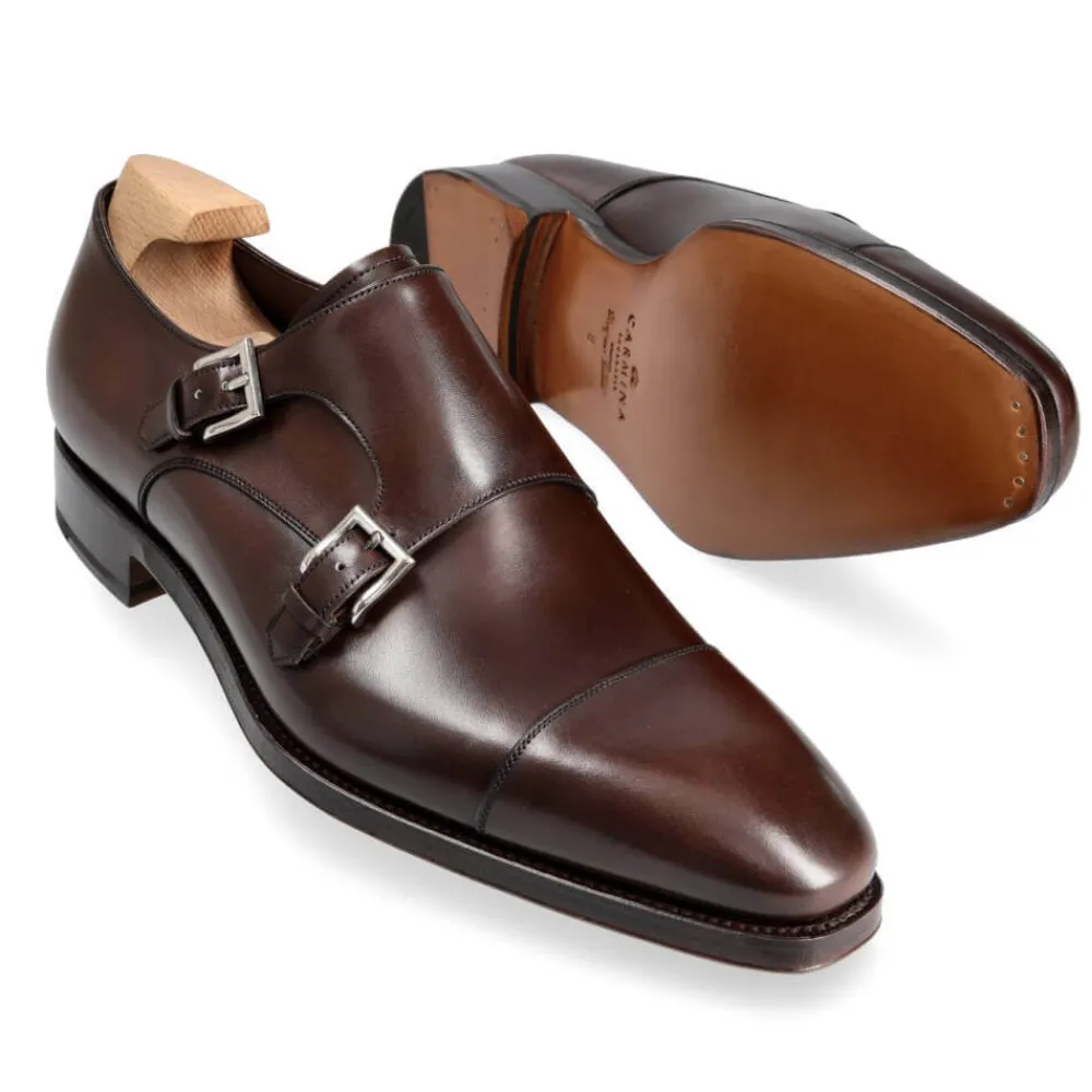 DOUBLE MONK STRAPS 80544 RAIN | Carmina Clearance