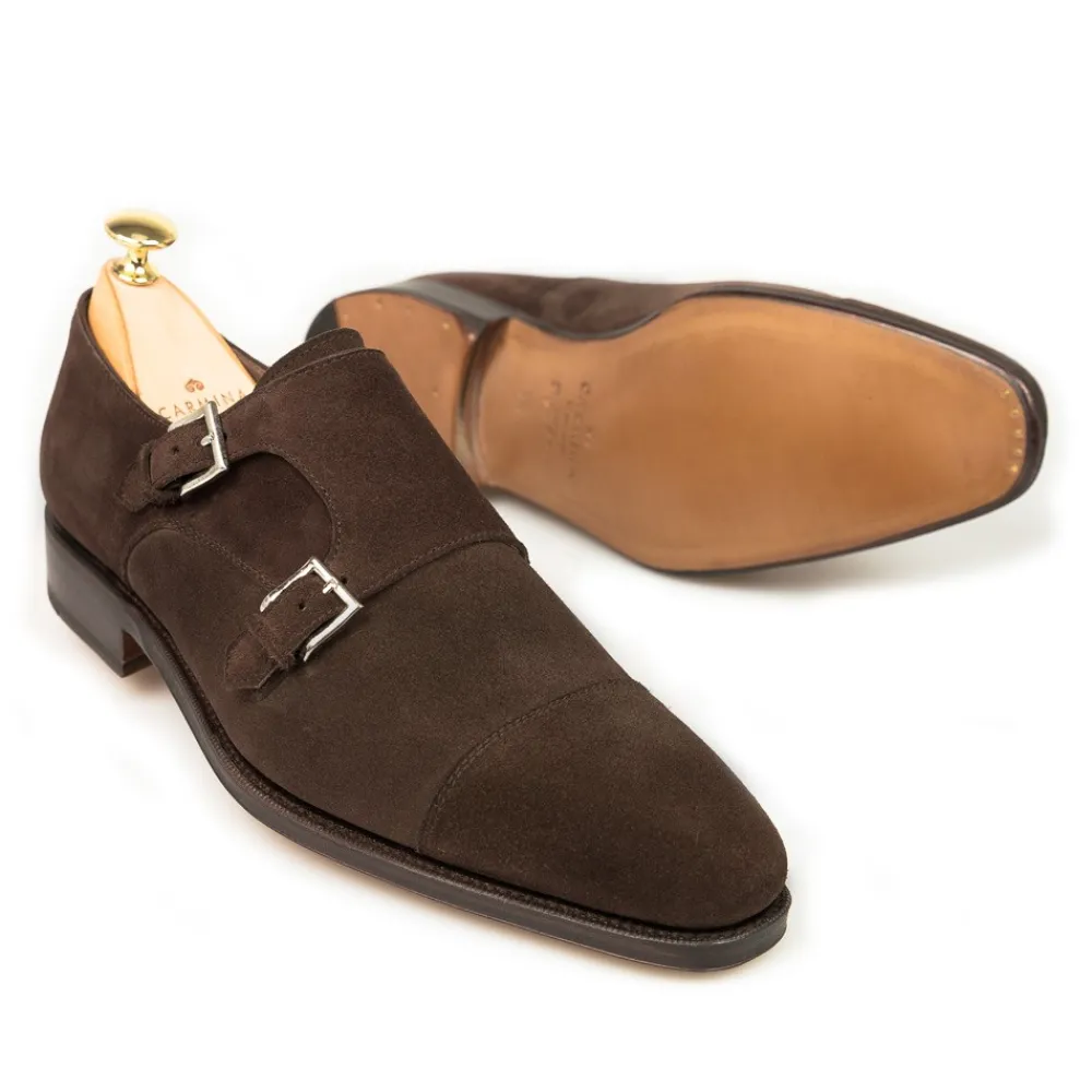 DOUBLE MONK STRAPS 80544 RAIN | Carmina Outlet