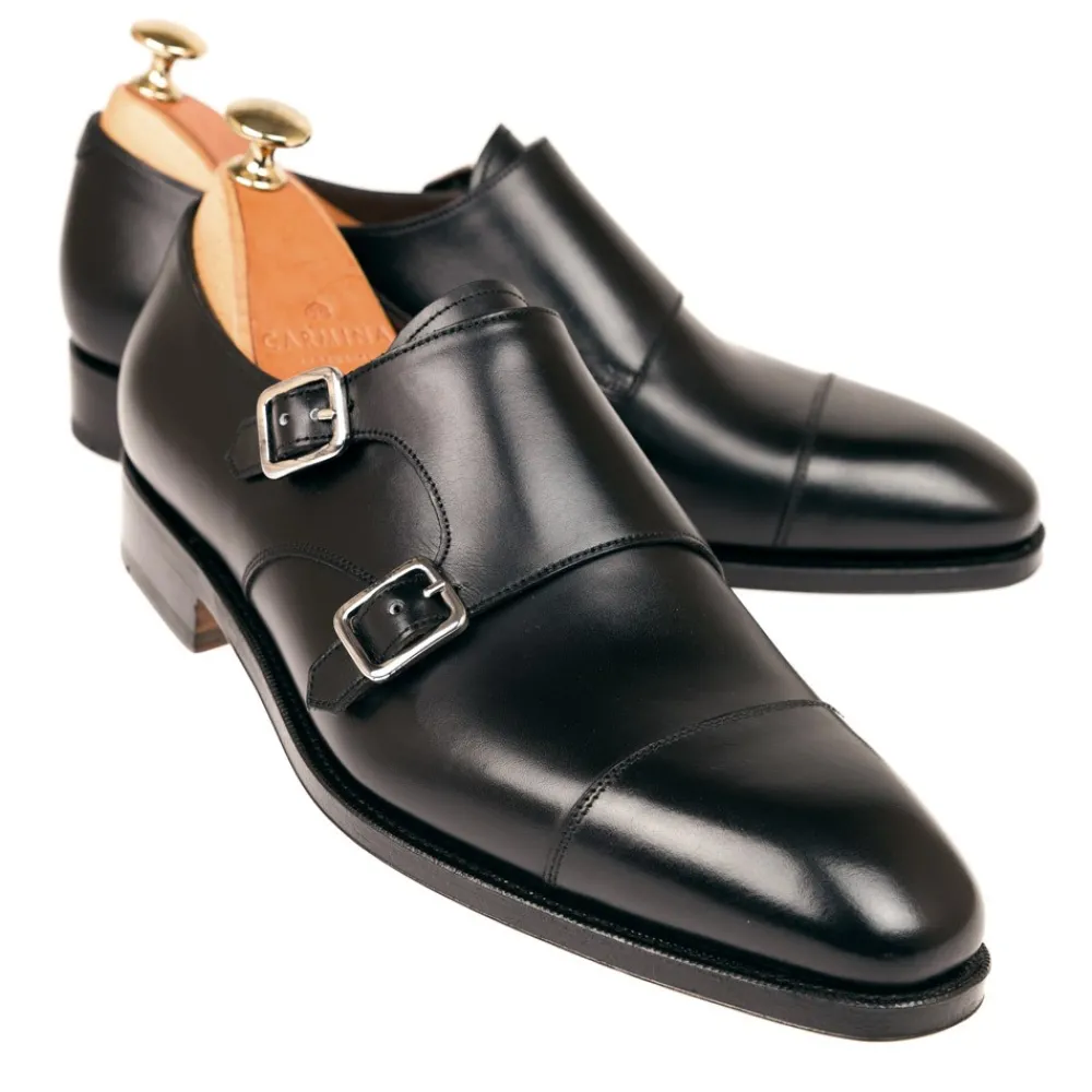 DOUBLE MONK STRAPS 10003 RAIN EEE | Carmina Sale