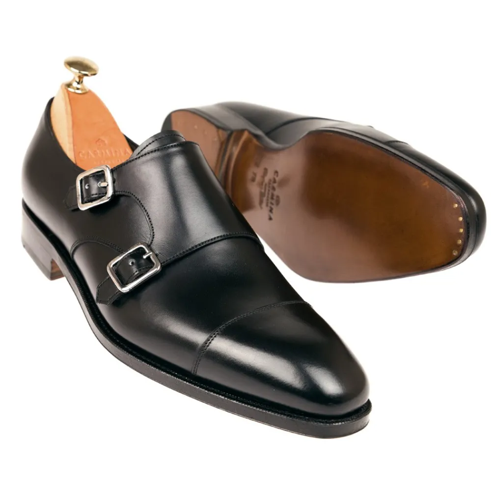 DOUBLE MONK STRAPS 10003 RAIN EEE | Carmina Sale