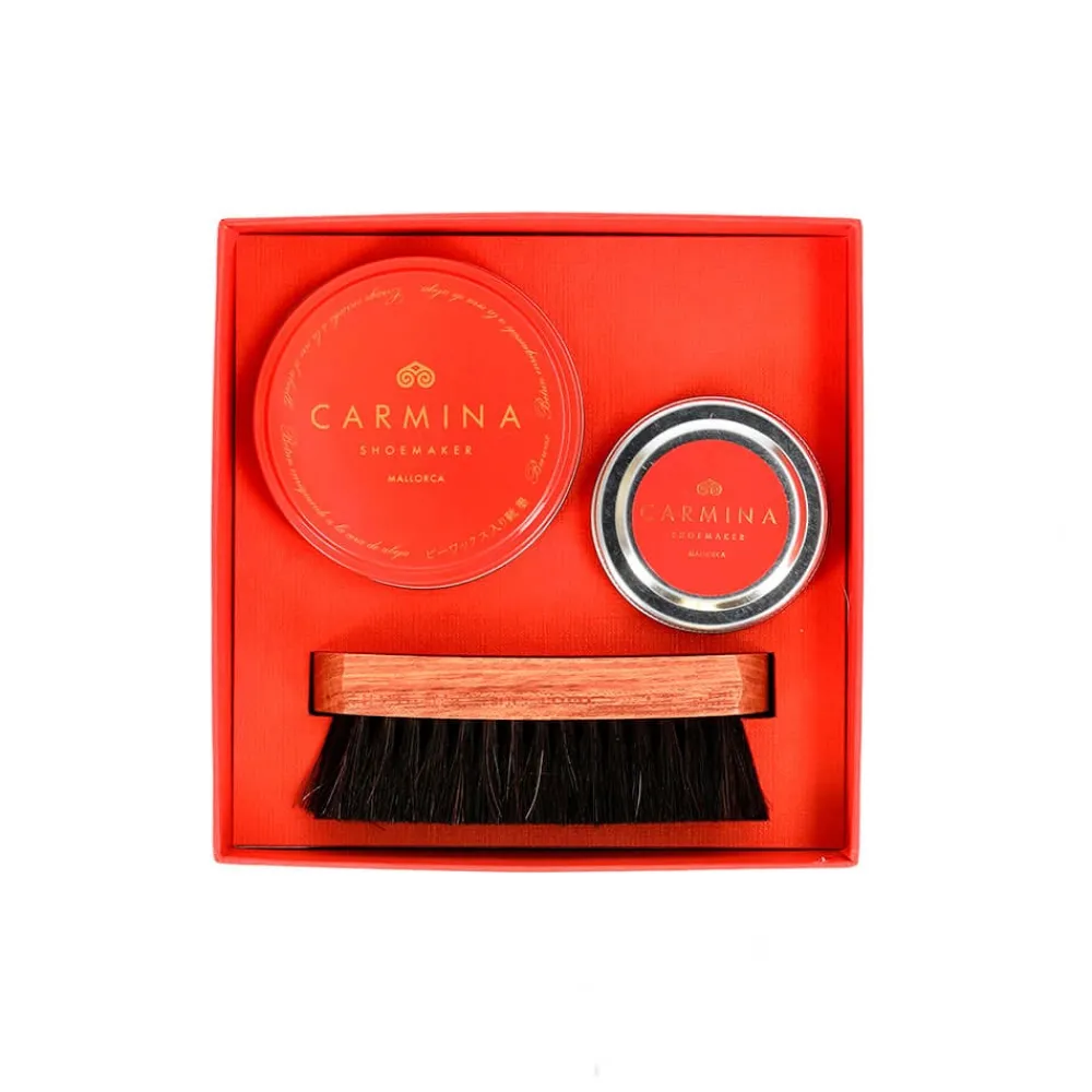 ESSENTIAL SHOE CARE KIT CORDOVAN | Carmina Store