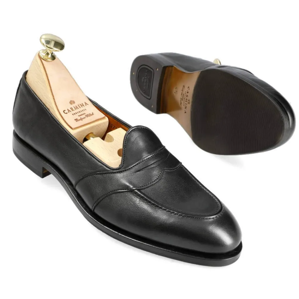 FULL STRAP PENNY LOAFERS 1861 DRAC | Carmina Sale