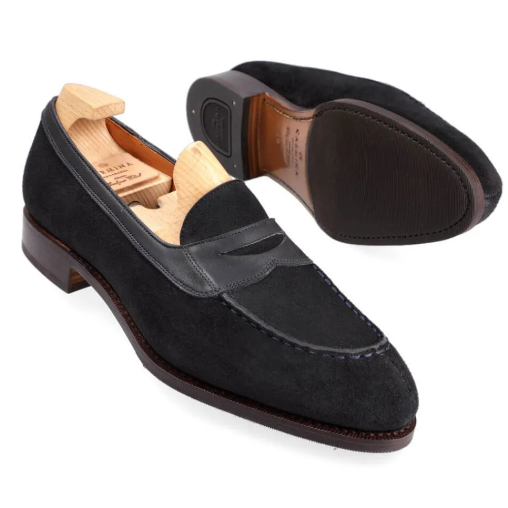 FULL STRAP PENNY LOAFERS 1875 MADISON | Carmina Shop