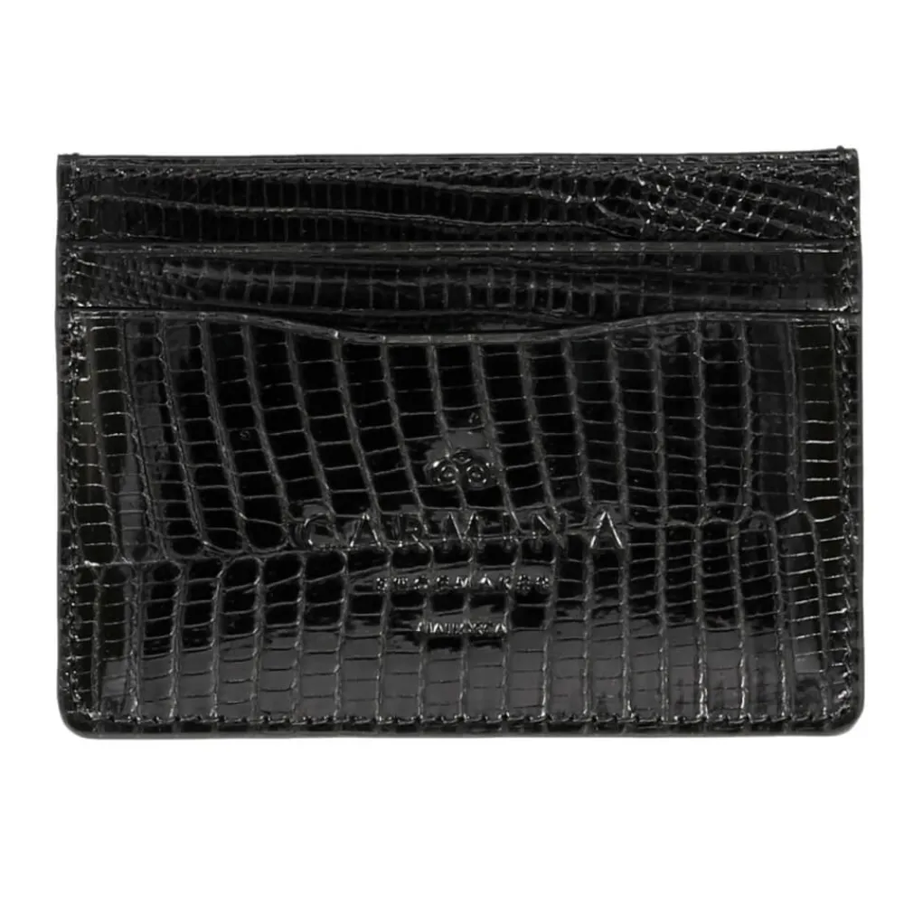 LIZARD CARD HOLDER IN | Carmina Store