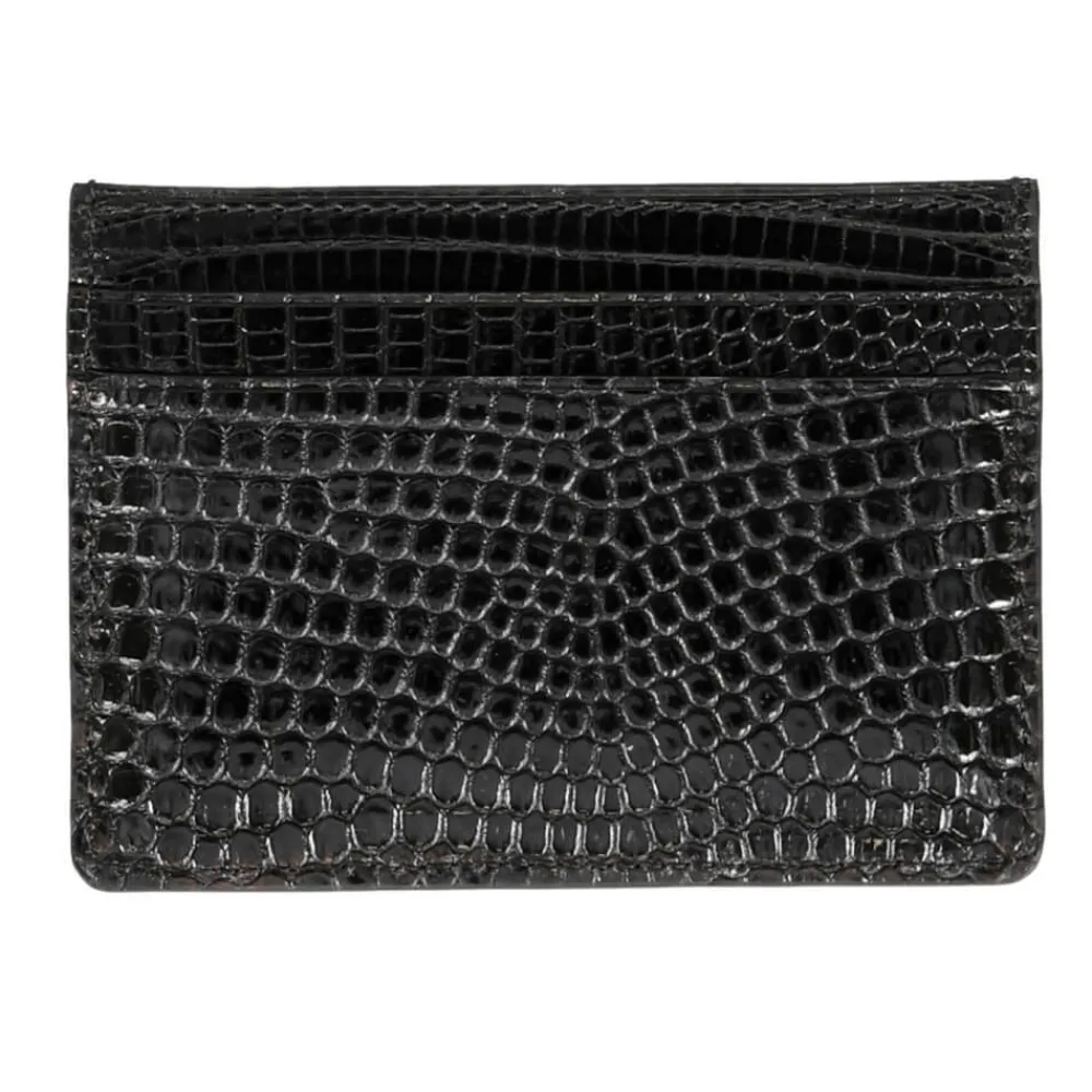 LIZARD CARD HOLDER IN | Carmina Store