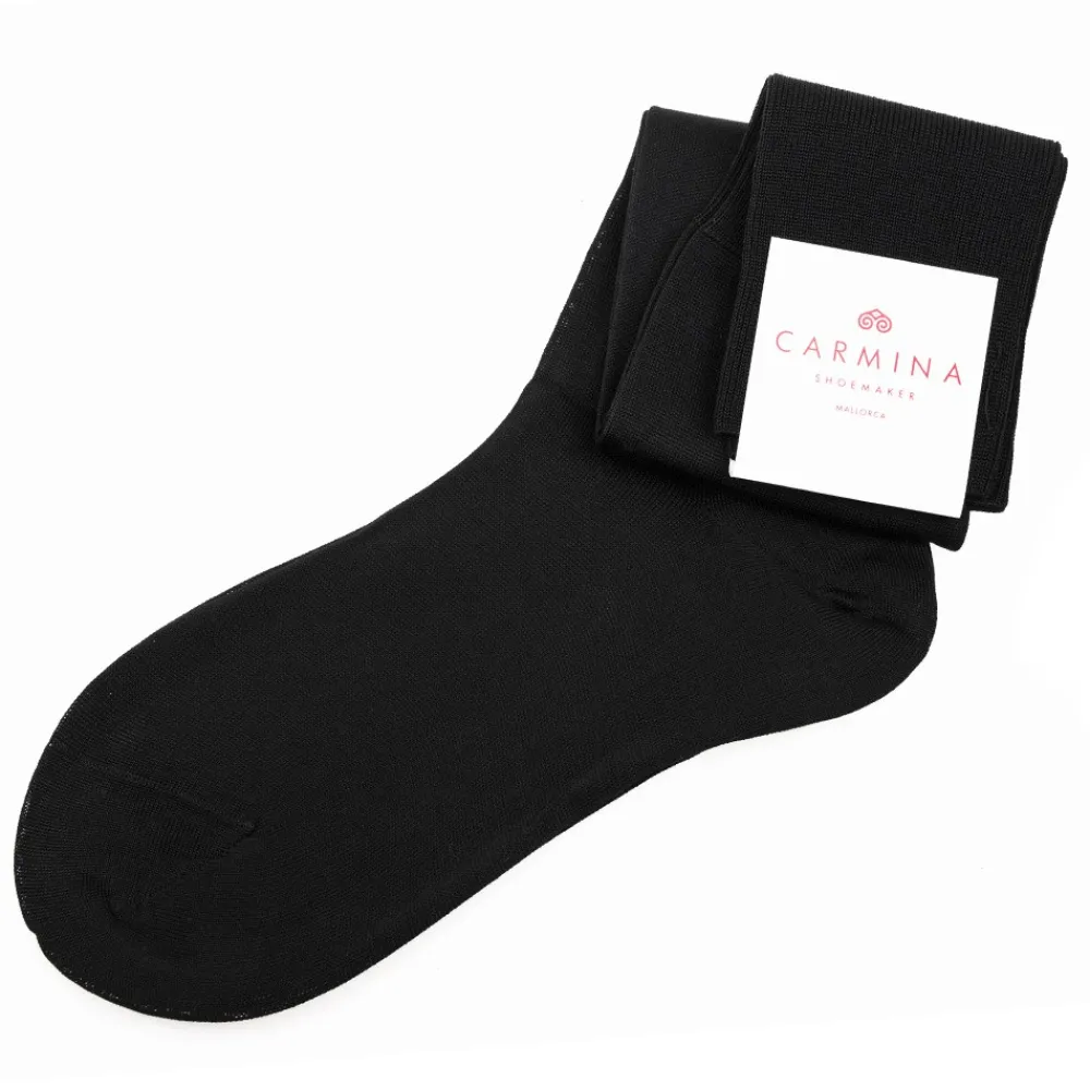 Long black socks | Carmina Cheap