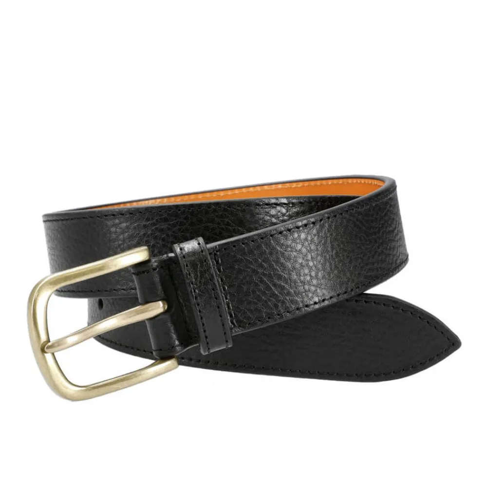 MEN'S LEATHER BELT ELBAMAT | Carmina Fashion