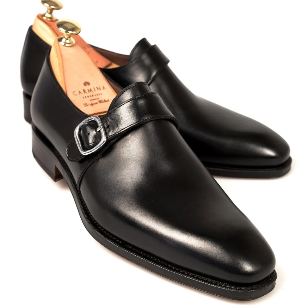 MONK STRAP SHOES 80156 RAIN | Carmina Sale