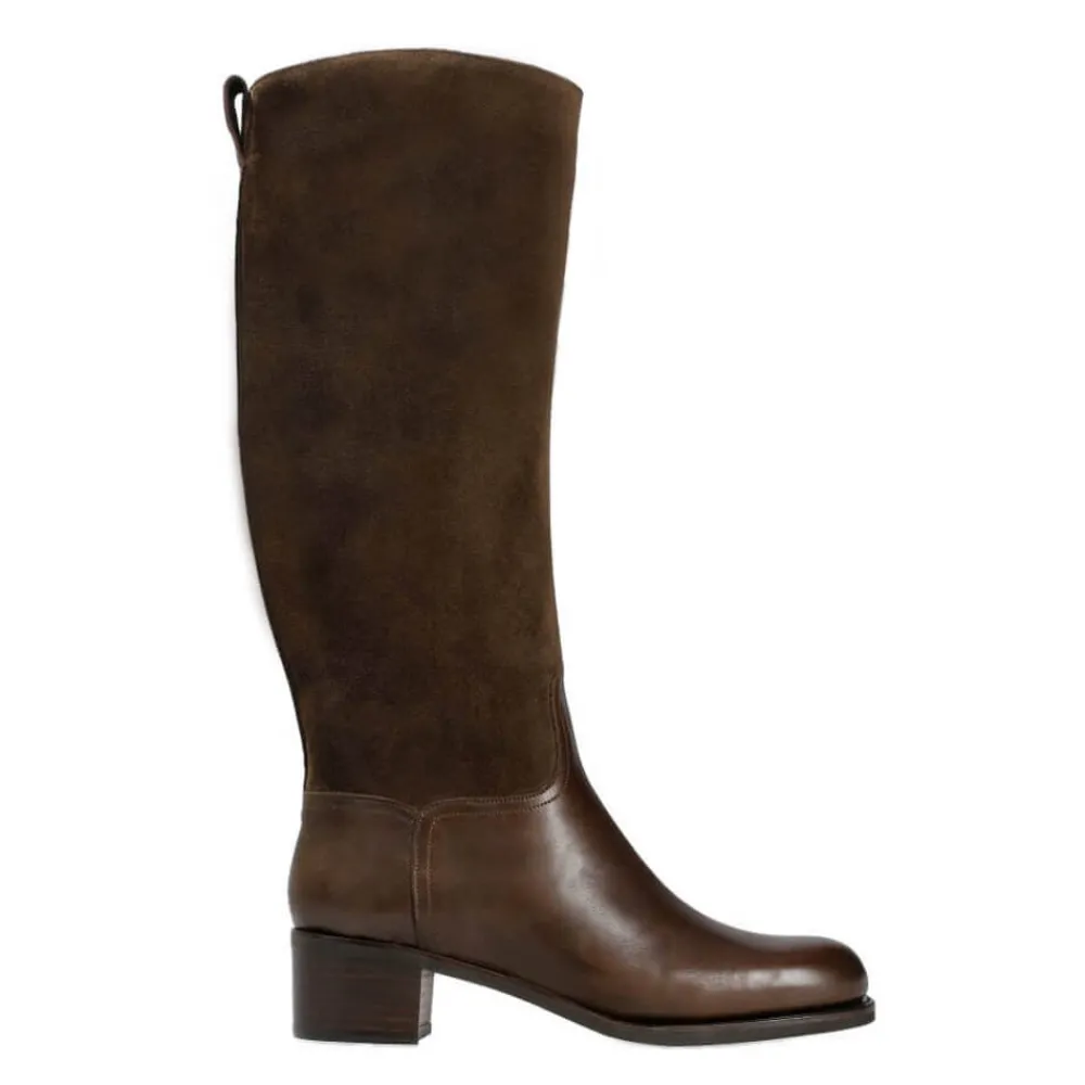 RIDING BOOTS 1506 PERLA | Carmina Outlet